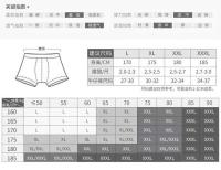 Ropa interior fina plana, transpirable y cómoda, de alta elasticidad, ropa interior de cuatro esquinas para hombre - details 3