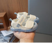 Sandalias De Verano Para Bebés Niños Y Niñas Primera Caminata Suaves Transpirables Tallas 1-3 Años Color Beige Azul Morado - details 10