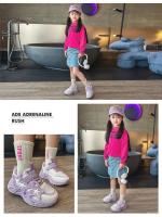 Zapatos informales para niños y niñas, zapatillas deportivas clásicas con estrellas, transpirables, de PU + Goma, antideslizantes y suaves - details 19