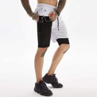 Pantalones cortos informales de media longitud para hombre, de verano, de talla mediana, de secado rápido, antivaciado de doble capa, nueva tendencia - details 4