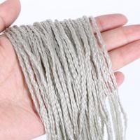 24 hebras/lote de extensiones de cabello con trenzas Zizi senegalesas largas, trenzas en caja de color marrón, pelo trenzado de ganchillo sintético gris - details 13