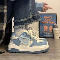 Zapatillas de Mesa de Otoño para Mujeres Alto Nivel de Apariencia Diseño de Parche de Moda - details 12