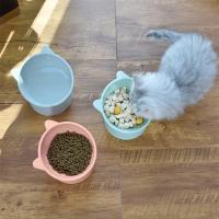 Cuenco de pie alto para perro y gato, comida para mascotas, cuenco de agua, cuenco de alimentación binaural, nuevo - details 2