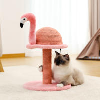 Árbol Rascador de Gato PAWZ Road 32x32x48CM Postes rascadores de flamenco creativos árbol de gato elegante pequeño tipo de animal para China - details 5