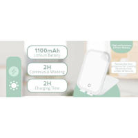 Puiuisoul Makeup Life, portátil con luz, 3 configuraciones de luz estables, espejo de tocador recargable por USB para dormitorio, oficina - details 1