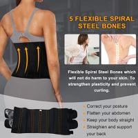 Entrenador de cintura para adelgazar, corsé de ajuste Abdominal, cinturón recortador, moldeador de cuerpo - details 1