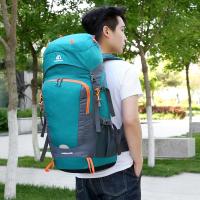 Mochila de 65L, mochila de senderismo resistente al agua con cubierta para la lluvia, mochila de viaje para deportes al aire libre para acampar, escalar y montañismo - details 5