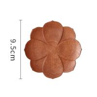 Mats de Bebida de Rosa de Madera 3D Resistentes al Calor, Antideslizantes, Diseño de Pétalos para Tu Café - details 4