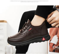Zapatos de algodón para Hombre nuevo invierno con forro polar y espesor botas de algodón imitación térmica botas de nieve para el frío - details 10