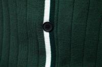 Chaqueta de punto de tendencia de suéter de manga larga con cuello en V para hombre de otoño e invierno - details 5