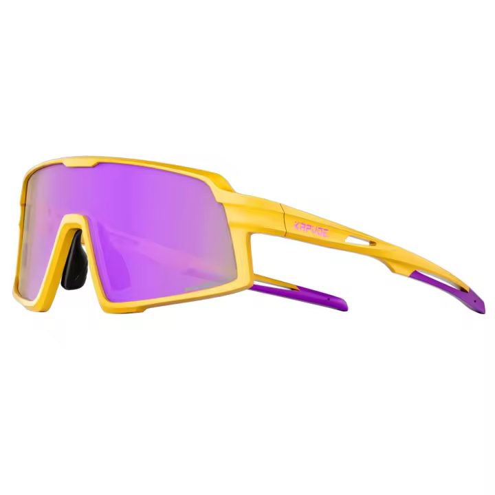 KAPVOE Gafas de Ciclismo Polarizadas Gafas de Sol Deportivas Ligeras para Hombres y Mujeres - 1