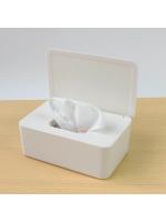 Caja de Almacenamiento de Papel Higiénico Caja Rectangular de Plástico para Almacenamiento en Hogar y Oficina A Prueba de Polvo, Pilaable - details 19