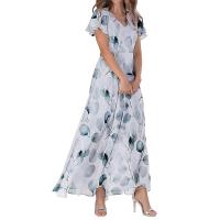 Vestido floral de gasa de las mujeres 2025 nuevo vestido largo primavera y verano impresión falda de gama alta ropa de mujer - details 14
