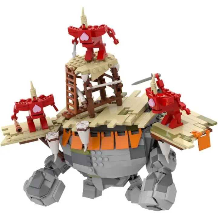 BOTW Battle Talus Building Block, Stone Talus Tears Kingdom Game Model Toy, The Legendary Breath Wild Action Figure Building - 1