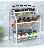 Estante de cocina para botellas de especias, organizador para el hogar, soporte mágico para condimentos, cesta de almacenamiento para palillos - details 20