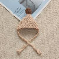 Mini sombreros de punto de Color caramelo de dibujos animados, sombrero de muñeca de Animal de peluche a la moda, ropa informal DIY, accesorios para muñecas - details 3