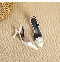 Elegantes sandalias de tacón alto con punta de diamante - details 26
