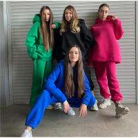Suéter deportivo de ocio, moda de otoño e invierno de dos piezas, nuevo - details 1