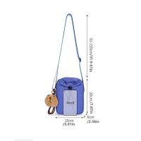 Bolsa cruzada para botella de agua de estilo coreano, bolsa portátil impermeable para botella de agua, bolsa para teléfono móvil con cordón de nailon y parte superior abierta - details 0