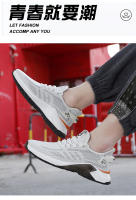 Flyknit malla deportes al aire libre para estudiantes 2023 nuevos zapatos de tela cómodos informales de verano para hombres, zapatos para correr ligeros - details 17