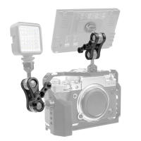 Abrazadera de Clip de mariposa para trípode, brazo de articulación esférica de 1 pulgada, montaje 1/4 3/8 para cámaras Gopro, linterna de luces de buceo subacuáticas - details 3