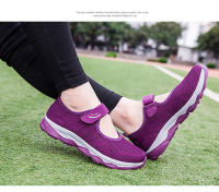 Zapatos Deportivos informales de malla tejida para mujer, zapatillas profesionales antideslizantes para correr, zapatos ligeros y cómodos para mamá, Verano - details 22