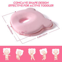 Almohada de algodón para dormir para bebé, sección media cóncava con excelente soporte para la cabeza, adecuada para un sueño cómodo - details 3