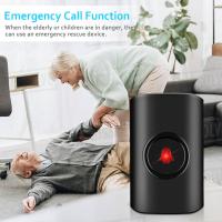 Timbre de Puerta Inalámbrico y Impermeable Sectyme 250M Botón de Pantalla Remota sin Enchufe Receptor para Hogar Inteligente al Aire Libre Campanas de Casa - details 5