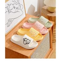 Zapatillas de verano antideslizantes Plataforma de baño con dibujo de oso - details 12