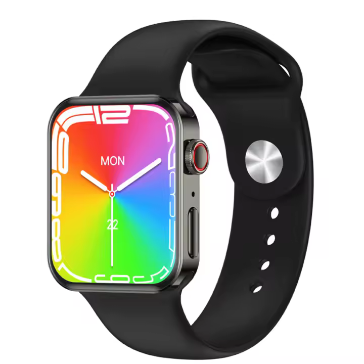 Reloj inteligente N76 Pro Max, dispositivo con asistente de voz, bloqueo de contraseña, NFC, Modo deportivo, recordatorio de mensajes y Sedentarismo - 1