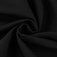 Vestido negro estilo traje diseño de viaje sentido elegante falda corta de moda para mujer - details 19