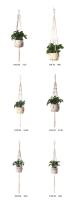 DIY hecho a mano colgante de pared Boho algodón rame planta colgador maceta titular decoración del hogar al por mayor - details 7
