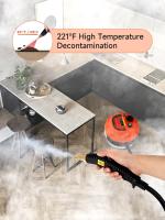 Limpiador de Vapor de Alta Presión Portátil, Alta Temperatura, 2500W para Uso Doméstico - details 2