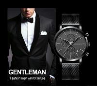 Reloj de Pulsera de Acero Inoxidable con Dial Pequeño Reloj de Negocios Impermeable con Correa de Cuero Automático Multifuncional de Marca Superior - details 17