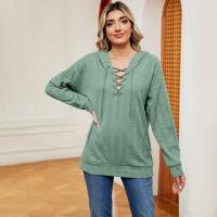 Sudadera con capucha elegante para mujer, manga larga, moda coreana, estilo casual y suelto - details 21