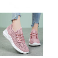 Zapatillas de running ligeras de malla con suela blanda para mujer, zapatillas deportivas informales huecas y transpirables - details 8