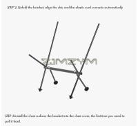 Silla Plegable Ultra Ligera Espalda de Malla Refrescante Compacta, Portátil, Robusta - details 10