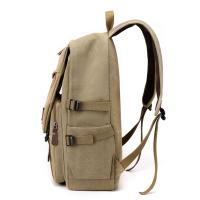 Mochila de lona de alta calidad para hombre, bolso escolar de gran capacidad para adolescentes y niños, mochila de viaje antirrobo, bolso de hombro - details 2