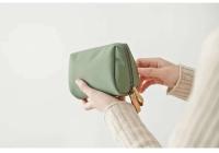 Bolsa de cosméticos de estilo coreano para mujer, bolsa de aseo impermeable, organizador de maquillaje, novedad de 2024 - details 13
