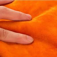 Ropa de terciopelo de una capa para mujer, top básico de manga larga con cuello redondo, color sólido, invierno - details 11