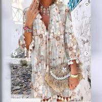 Vestido estampado de moda para mujer - details 3