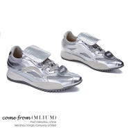 Nuevos zapatos deportivos versátiles puntiagudos zapatos de plataforma casual de las mujeres zapatos de las mujeres de moda marea - details 8