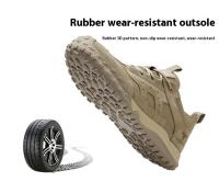 Hombre anti-perforación anti-desgarro obra de construcción seguro de trabajo zapatos de chapa de acero zapatos aislados de seguridad zapatos deportivos - details 15