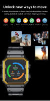 AW38 reloj inteligente Bluetooth llamada de la frecuencia cardíaca de la presión arterial de Moda Tendencia Reloj Inteligente - details 7