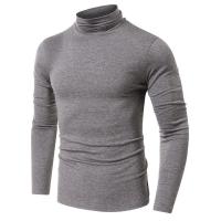 Otoño/Invierno Fiess manga larga para hombre deportes cuello alto interior camiseta encubierta - details 3
