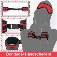 Juego de Lazos de BDSM Leten Collar de Pulsera de Cadena Trasera Ajustable con Blindfold y Manos Atadas - details 18
