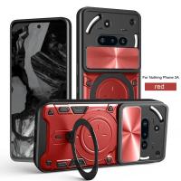 Para Nothing phone 3A Funda protectora de grado militar Funda trasera protectora de cámara reflectante omnidireccional con soporte - details 12