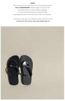 Chanclas de amor para mujer, zapatos tipo Tanga a la moda que combinan con todo, prendas de vestir famosas en Internet para posición de plantilla de playa junto al mar, verano 2024 - details 10