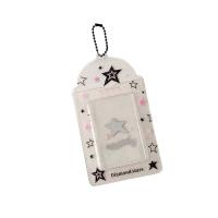 Soporte para sesión fotográfica coreana de fresa y estrella, cubierta de tarjeta de PVC, llavero colgante, Protector de exhibición de tarjeta Idol, decoración colgante de imagen - details 9
