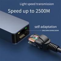 Adaptador Ethernet a RJ45 de 2500Mbps, convertidor con cable USB 2,5, concentrador de red Lan para PC y portátil, 3,0G - details 3